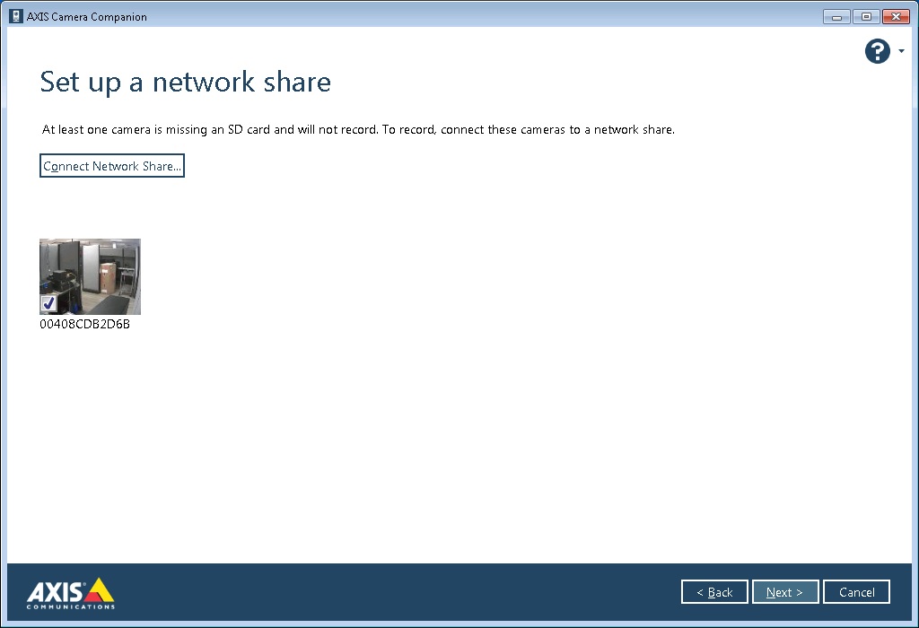 setup network share