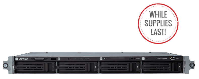 Armstrong Claire smag TeraStation™ 5000N WSS - Rackmount | Buffalo Americas
