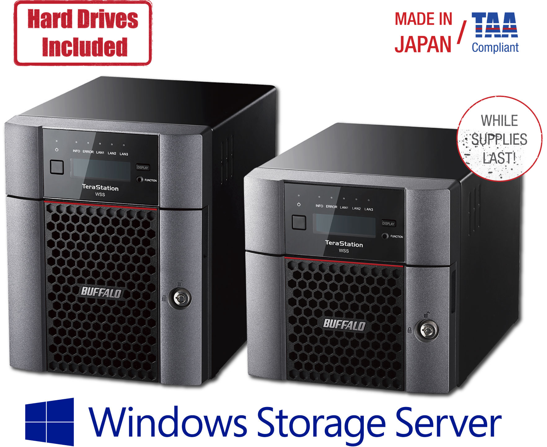 Windows Storage Server  with Hardware RAID Built ...