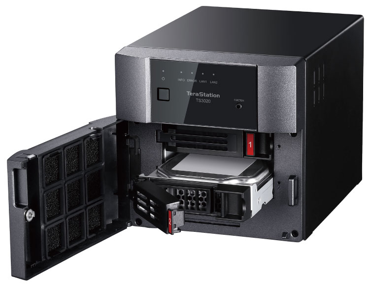 BUFFALO TeraStation 3210DN Desktop 8 TB NAS Hard Drives Included 
