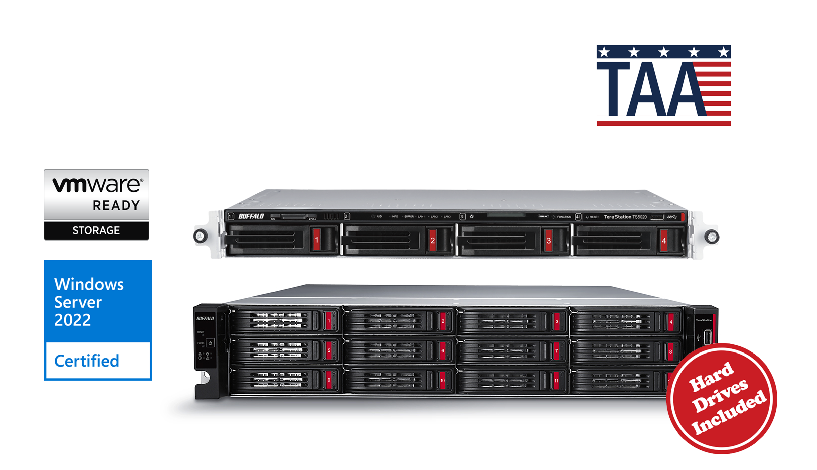 TeraStation™ 5020 Series - Rackmount | Buffalo Americas